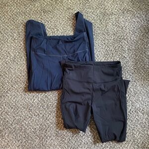 Athleta Ultimate Stash tight 7/8 leggings (bundle)